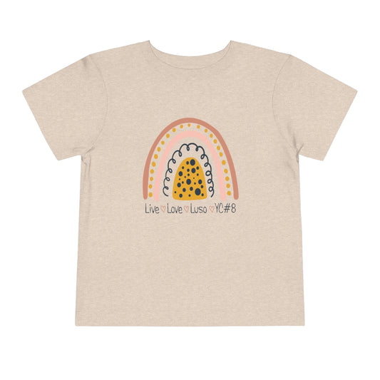 Live, Love, Luso - Toddler Short Sleeve Tee