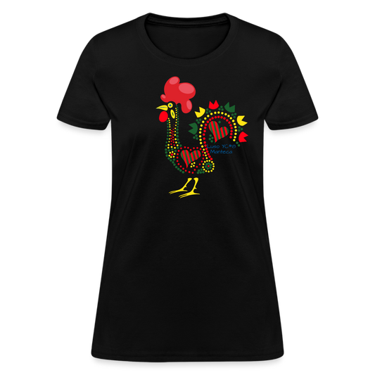 Rooster Women's T-Shirt - black